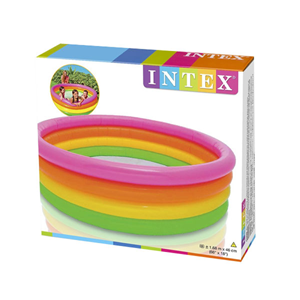 استخر بادی قطر 168 سانتیمتری کف بادی اینتکس intex مدل 56441-اسباب بازی
